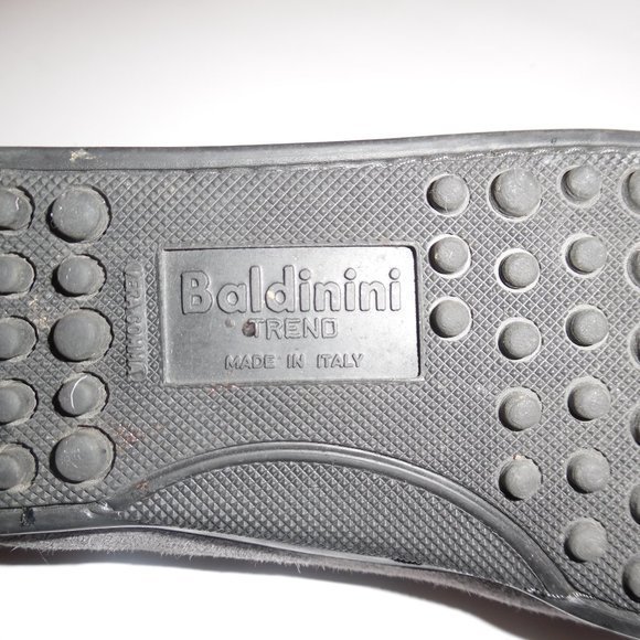 Baldinini Shearling Sheepskin Suede‎ Fur Moccasins Shoes Slip On Loafers - Picture 11 of 13